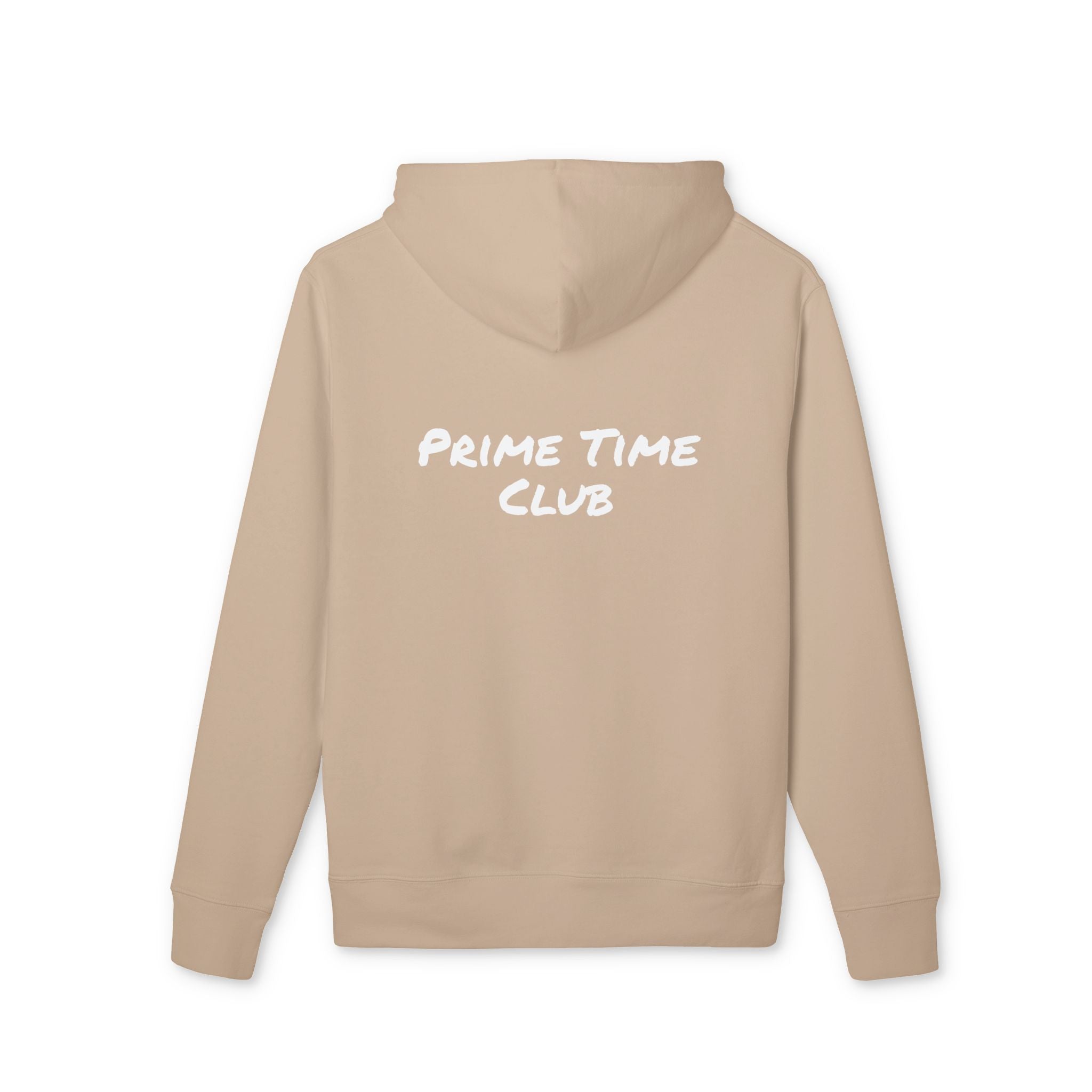 Prime Time Club Hoodie – Retro Sports Patch Pullover