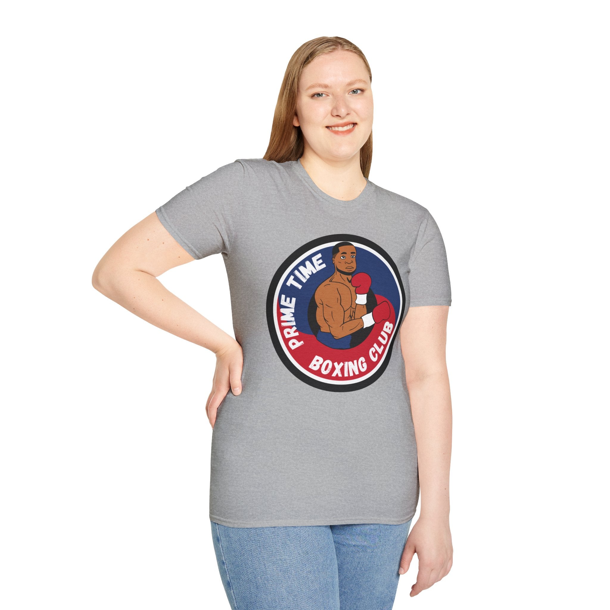 Prime Time Boxing Club - Unisex Softstyle T-Shirt