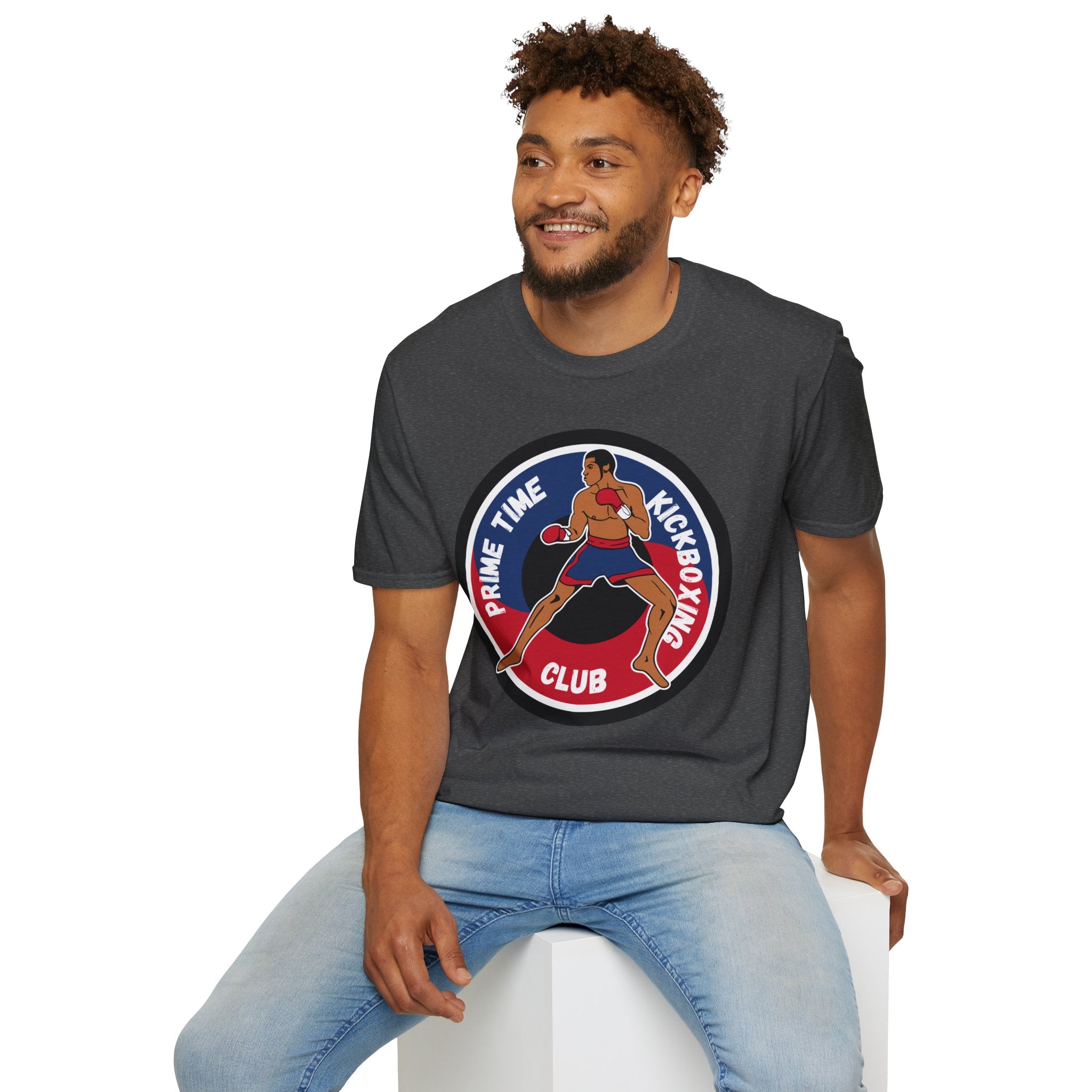 Prime Time Kickboxing - Unisex Softstyle T-Shirt