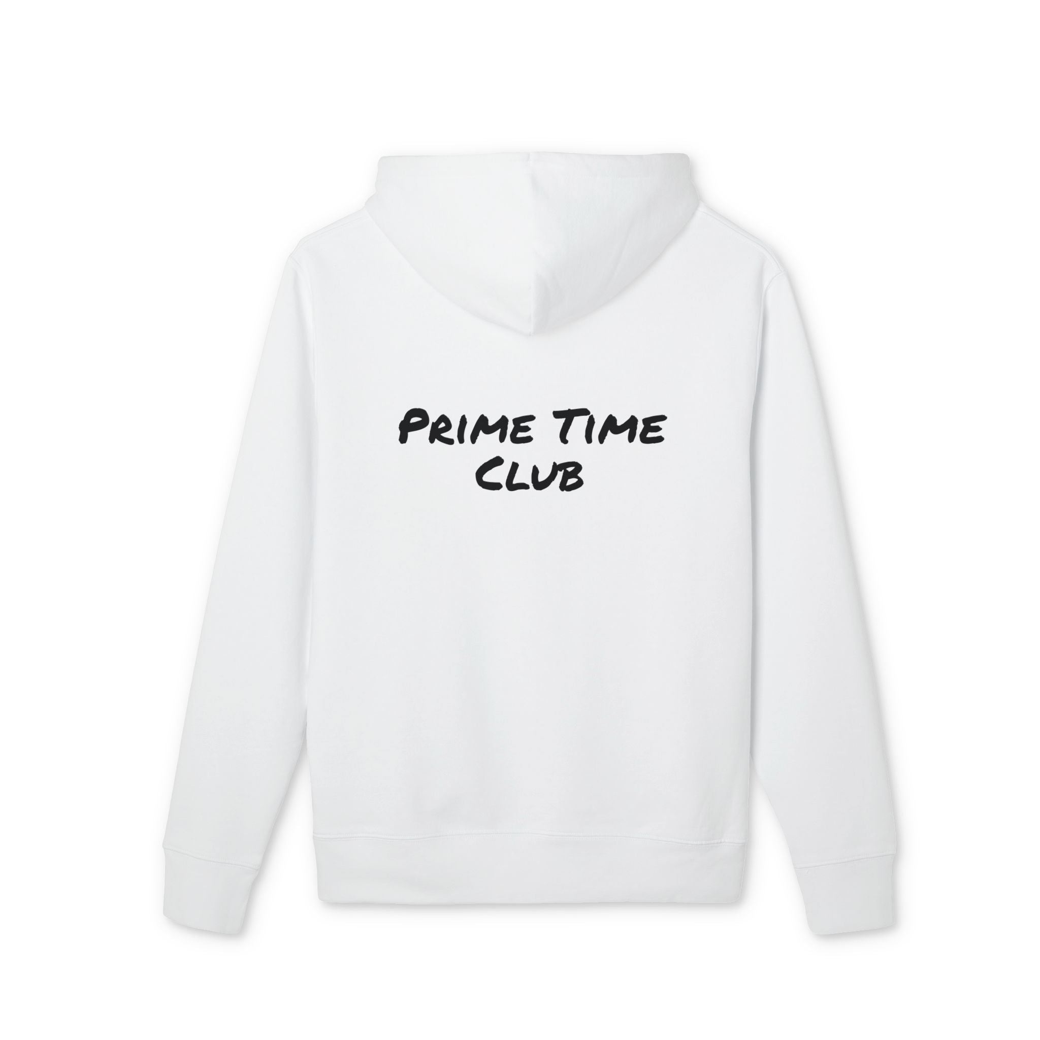 Prime Time Club Hoodie – Retro Sports Patch Pullover
