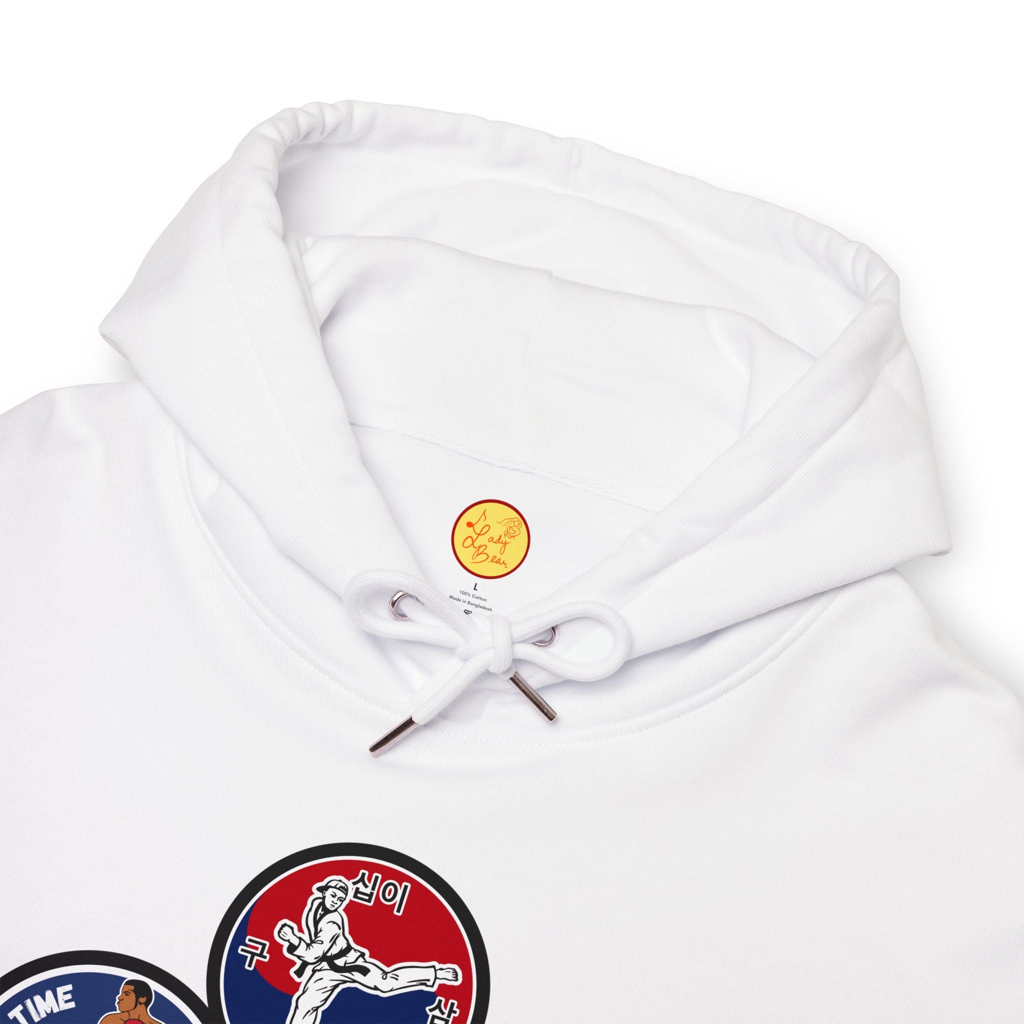 Prime Time Club Hoodie – Retro Sports Patch Pullover