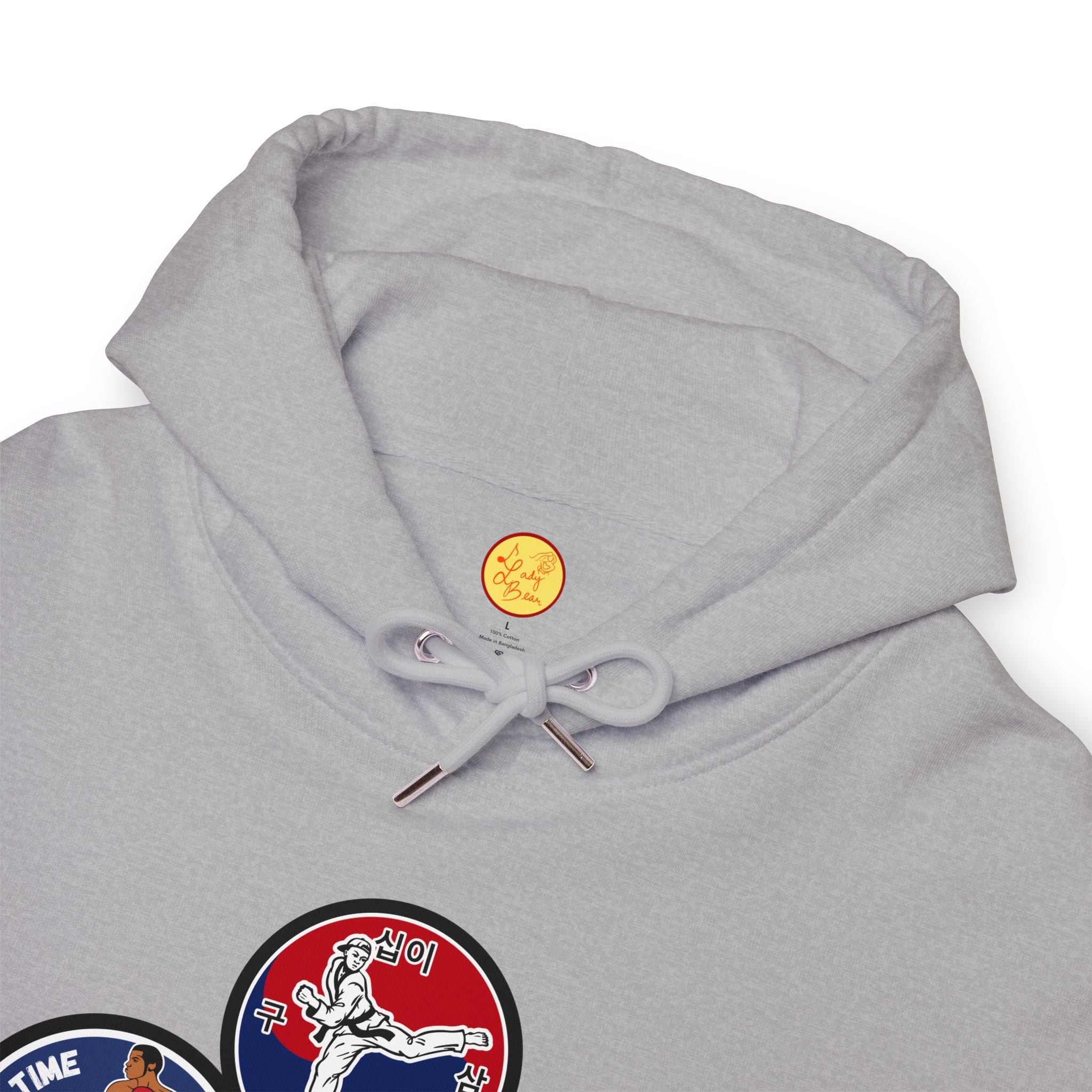 Prime Time Club Hoodie – Retro Sports Patch Pullover