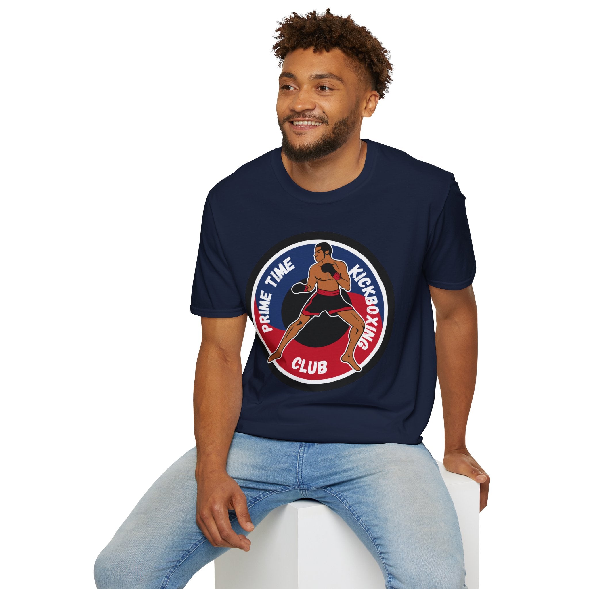 Prime Time Kickboxing - Unisex Softstyle T-Shirt