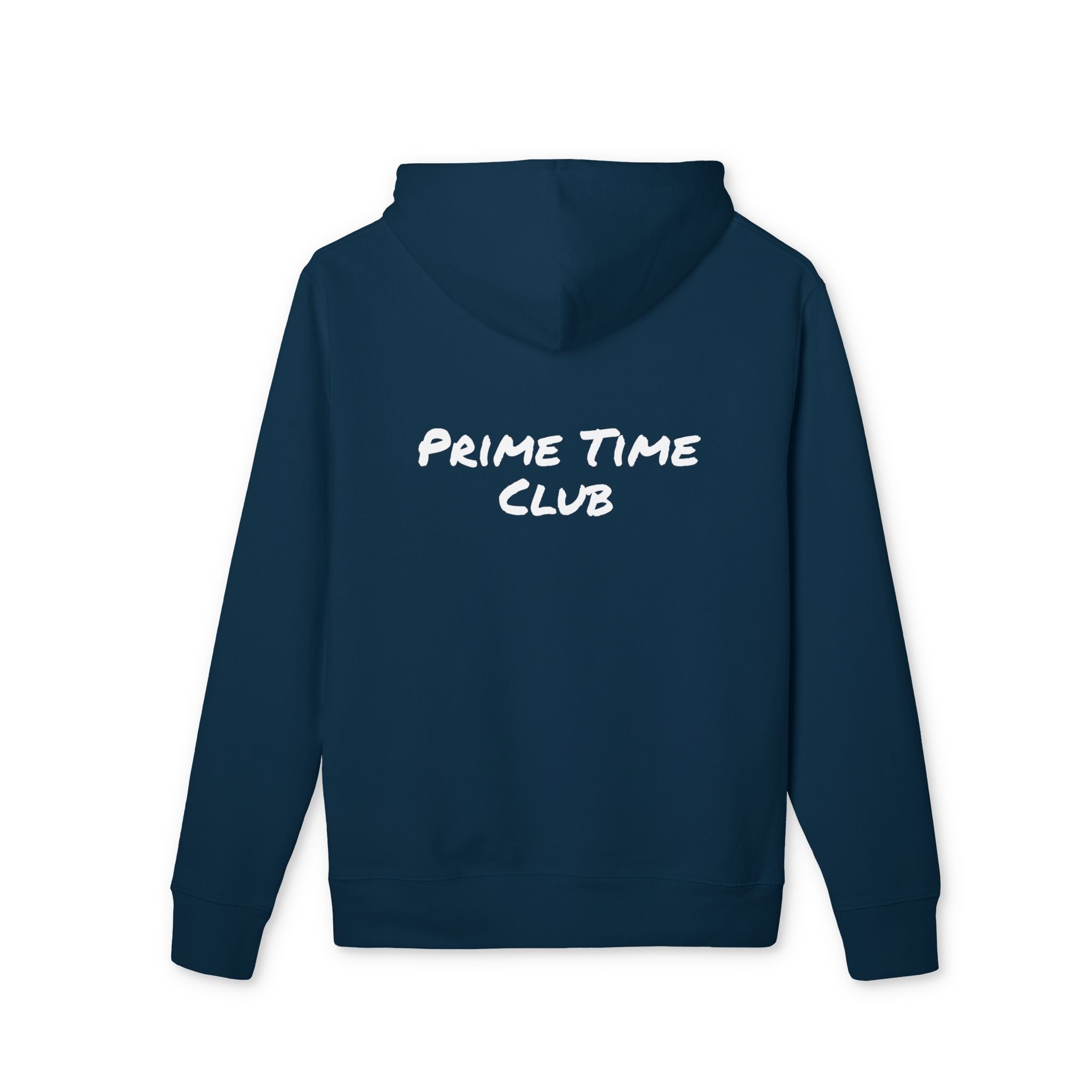 Prime Time Club Hoodie – Retro Sports Patch Pullover