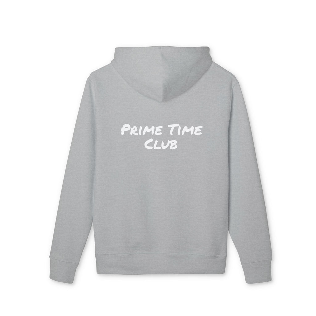 Prime Time Club Hoodie – Retro Sports Patch Pullover