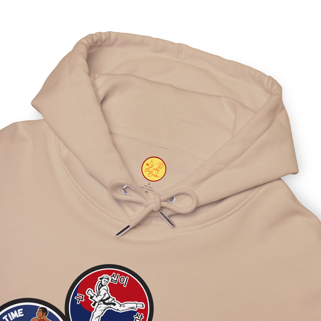 Prime Time Club Hoodie – Retro Sports Patch Pullover